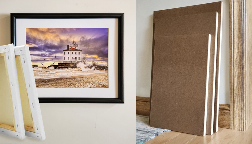 3 ways to mount canvases